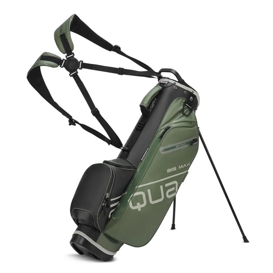 Big Max Aqua Seven H Standbag, forest green/charcoal/lime