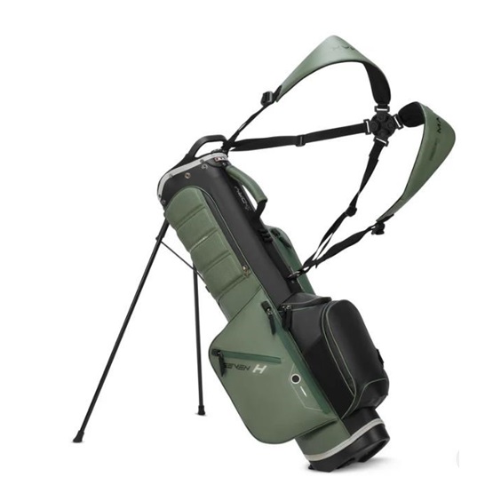 Big Max Aqua Seven H Standbag, forest green/charcoal/lime