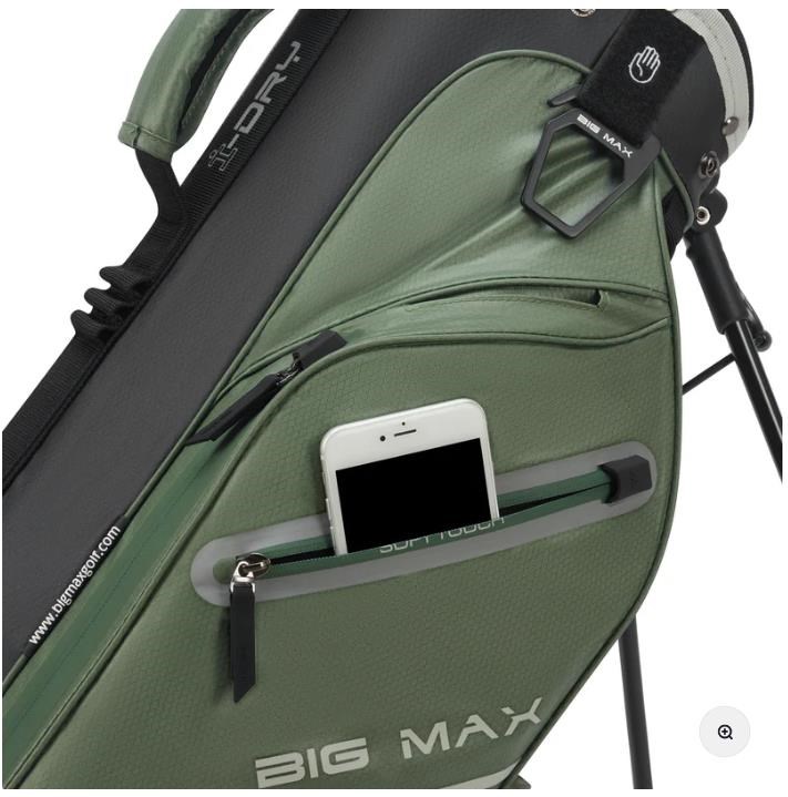 Big Max Aqua Seven H Standbag, forest green/charcoal/lime