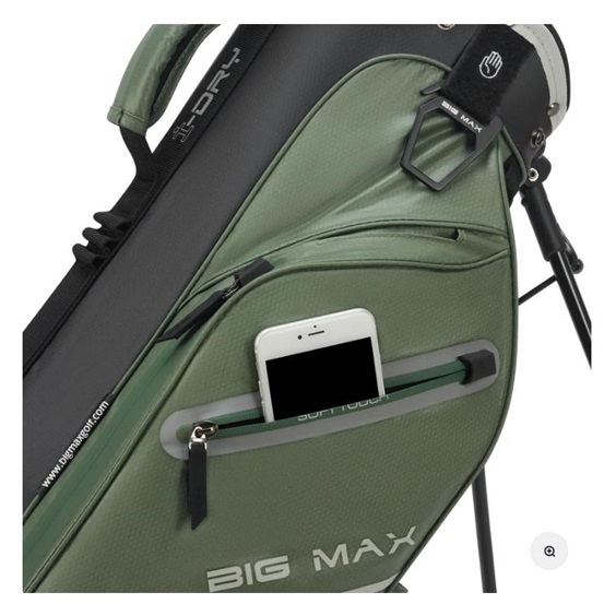Big Max Aqua Seven H Standbag, forest green/charcoal/lime