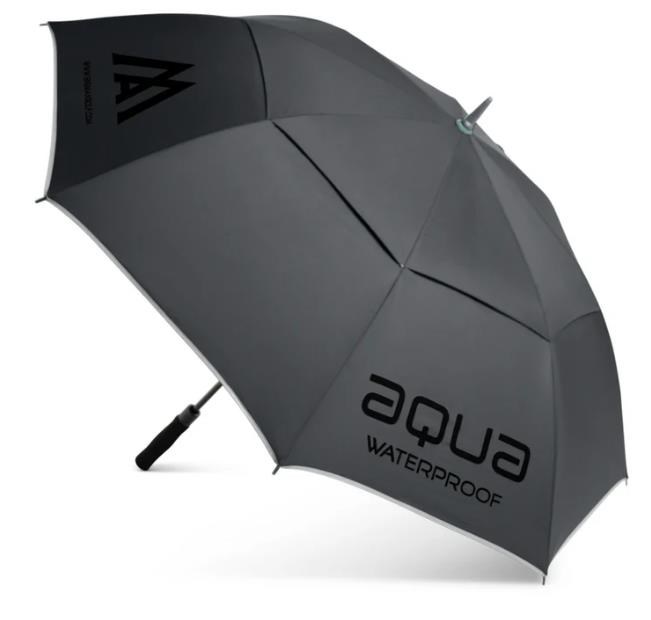 Big Max Aqua Regenschirm 60", grau/schwarz