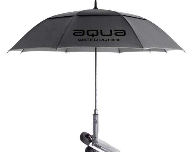 Big Max Aqua Regenschirm 60", grau/schwarz