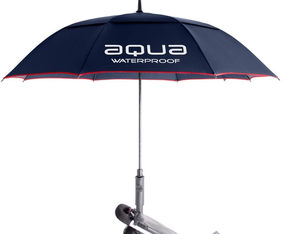 Big Max Aqua Regenschirm 60", dunkelblau/rot
