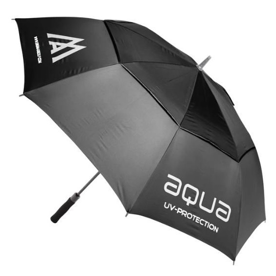 Big Max Aqua UV Golf Regenschirm, schwarz/grau