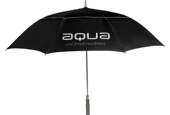 Big Max Aqua UV Golf Regenschirm, schwarz/grau
