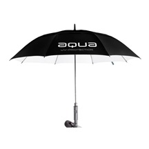 Big Max Aqua UV Golf Regenschirm, schwarz/grau