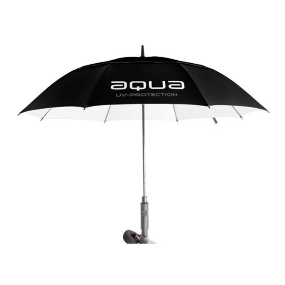Big Max Aqua UV Golf Regenschirm, schwarz/grau