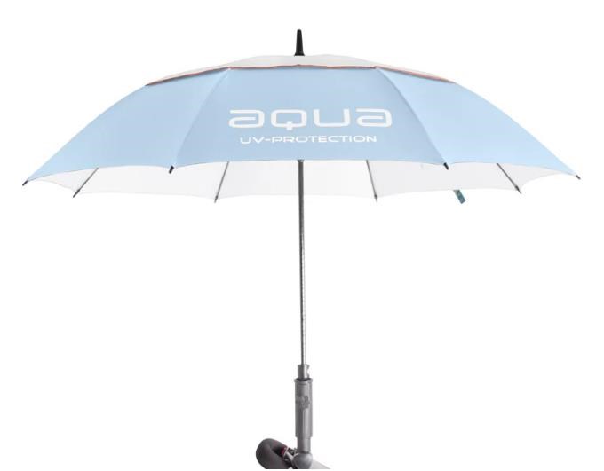 Big Max Aqua UV Golf Regenschirm, ice blue/white/peach