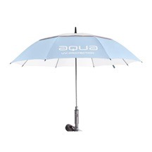Big Max Aqua UV Golf Regenschirm, ice blue/white/peach
