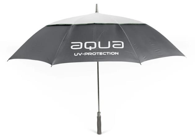 Big Max Aqua UV Golf Regenschirm, charcoal/white/olive