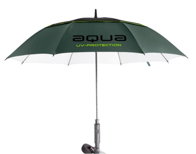 Big Max Aqua UV Golf Regenschirm, forest green/black/lime