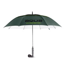 Big Max Aqua UV Golf Regenschirm, forest green/black/lime