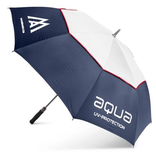 Big Max Aqua UV Golf Regenschirm, navy/white/red