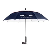 Big Max Aqua UV Golf Regenschirm, navy/white/red