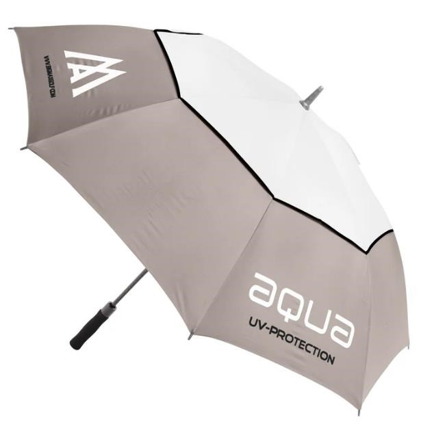 Big Max Aqua UV Golf Regenschirm, taupe/white/black