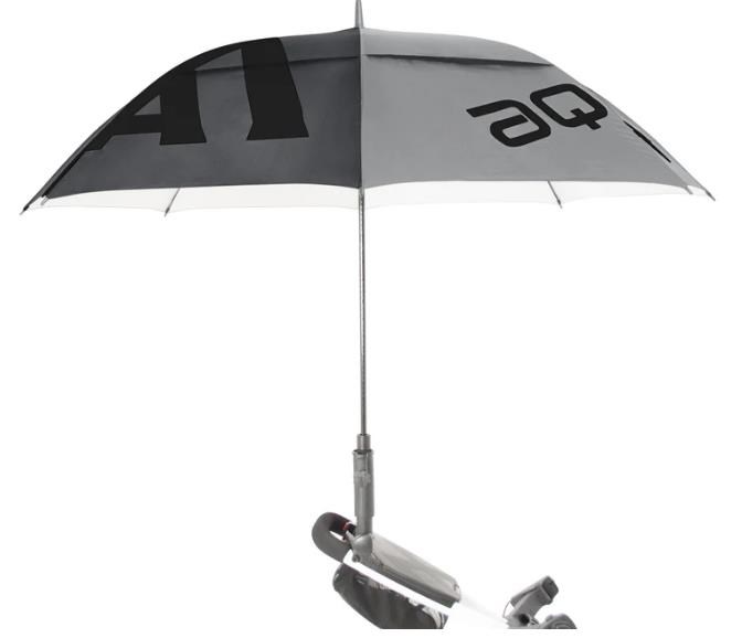 Big Max Aqua XL UV Golf Regenschirm 68", grau/schwarz