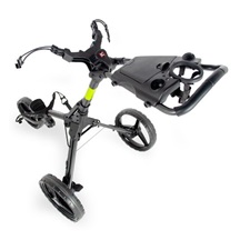 Wishbone Cube Two Golftrolley, charcoal/lime