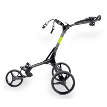 Wishbone Cube Two Golftrolley, charcoal/lime