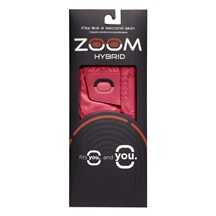 Zoom Hybrid Herren Handschuh, rot