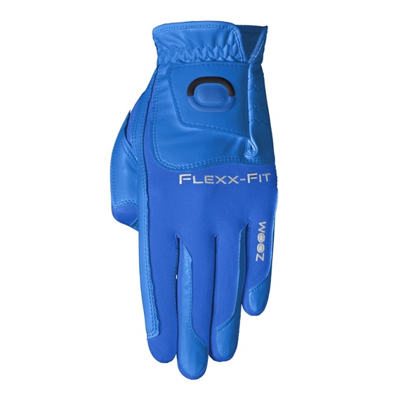 Zoom Hybrid Herren Handschuh, blau