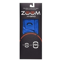 Zoom Hybrid Herren Handschuh, blau