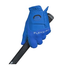 Zoom Hybrid Herren Handschuh, blau