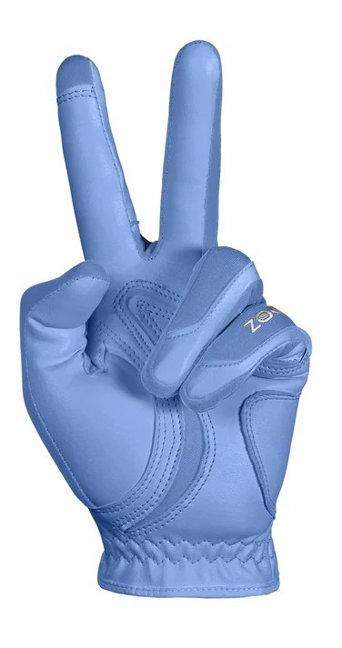 Zoom Hybrid Herren Handschuh, light blau