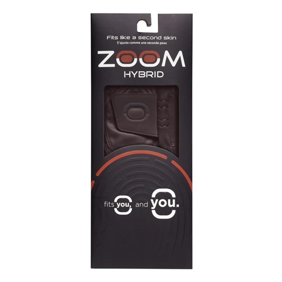 Zoom Hybrid Herren Handschuh, braun