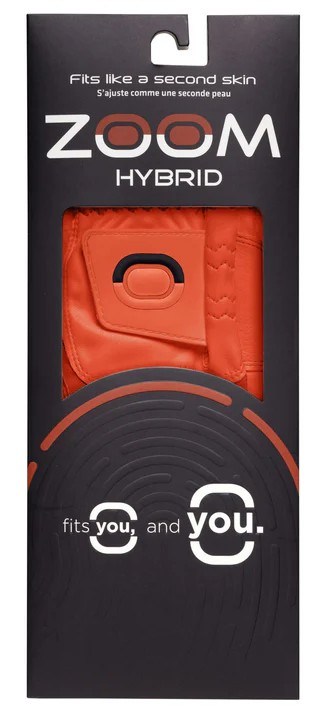 Zoom Hybrid Herren Handschuh, orange