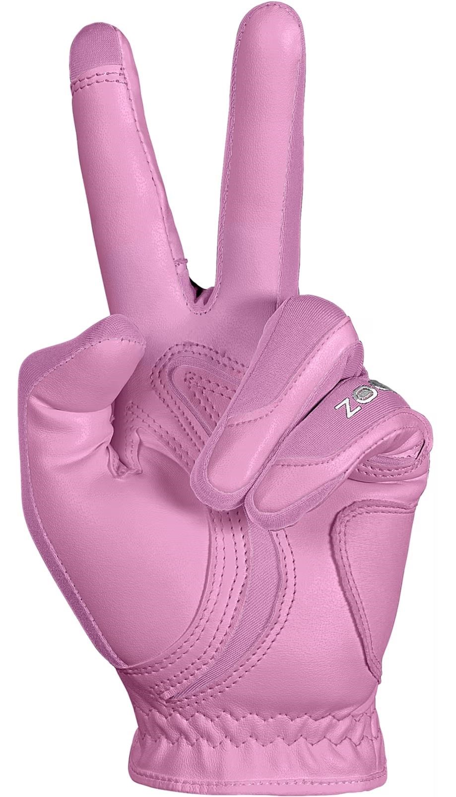Zoom Hybrid Damen Handschuh, rosa