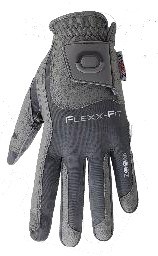 Zoom Hybrid Damen Handschuh, grau