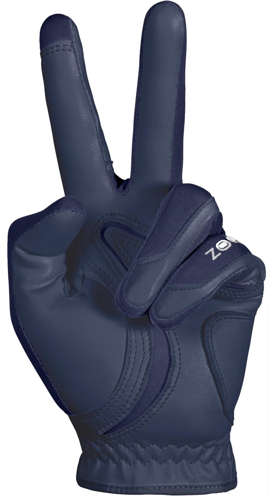 Zoom Hybrid Damen Handschuh, dunkelblau