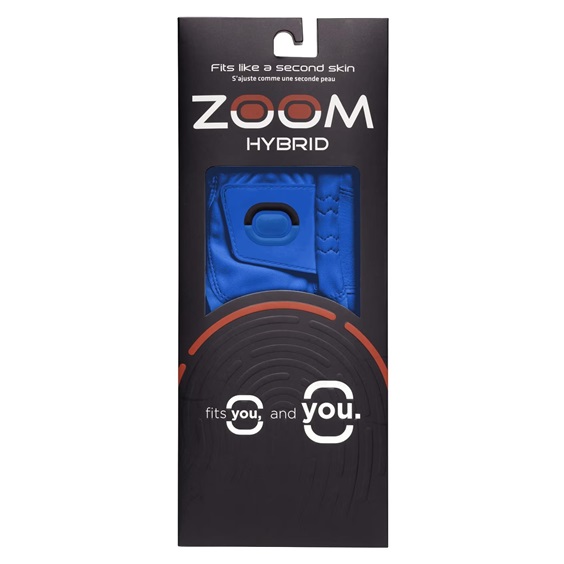 Zoom Hybrid Damen Handschuh, blau