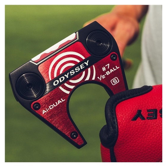 Odyssey Ai-DUAL Seven (#7) 1/2 Ball S Putter