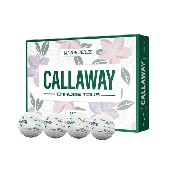 LIMITED - Callaway Chrome Tour April Major Series Golfbälle