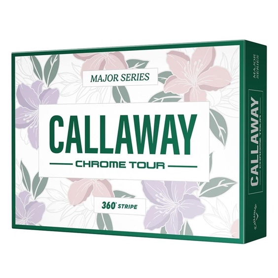 LIMITED - Callaway Chrome Tour April Major Series Golfbälle