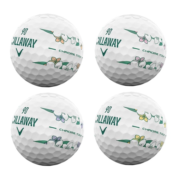 LIMITED - Callaway Chrome Tour April Major Series Golfbälle