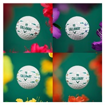 LIMITED - Callaway Chrome Tour April Major Series Golfbälle