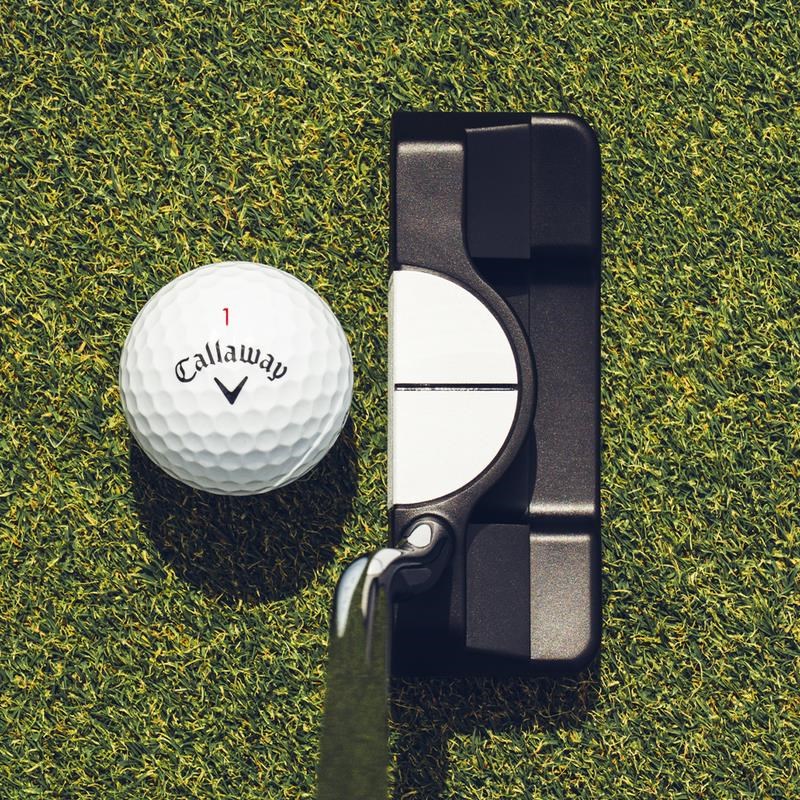 Odyssey Ai-DUAL Double Wide 1/2 Ball DB Putter