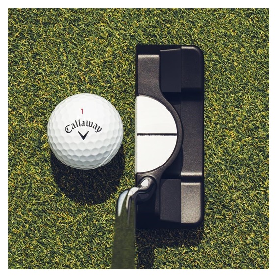 Odyssey Ai-DUAL Double Wide 1/2 Ball DB Putter