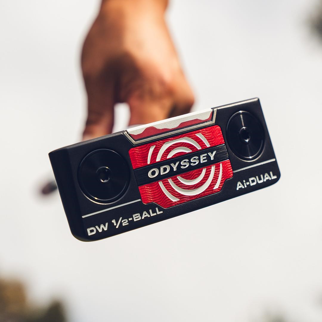 Odyssey Ai-DUAL Double Wide 1/2 Ball DB Putter