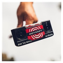Odyssey Ai-DUAL Double Wide 1/2 Ball DB Putter