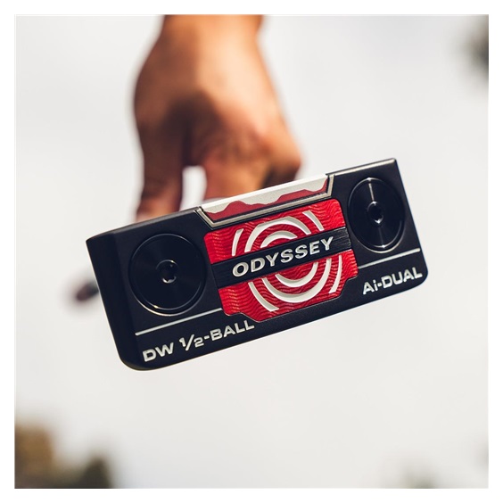 Odyssey Ai-DUAL Double Wide 1/2 Ball DB Putter
