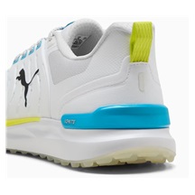 Puma Ignite Elevate 2 Herren Golfschuhe, white/speed blue/apple spritz