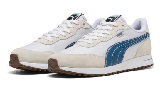Puma Helsinki G Herren Golfschuhe, white/dark indigo