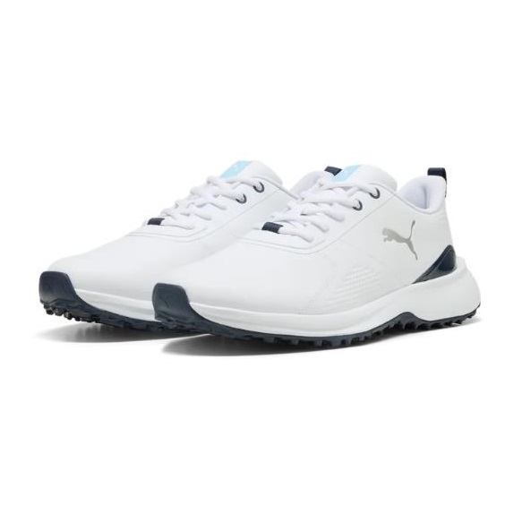 Puma Fusion Grip 6 Evo Herren Golfschuhe, weiss/grau