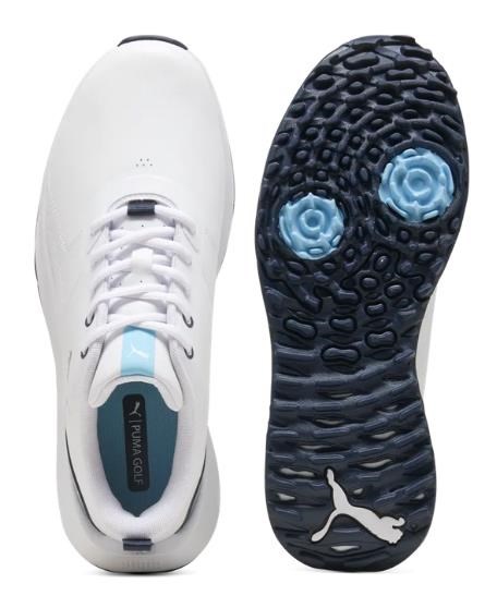 Puma Fusion Grip 6 Evo Herren Golfschuhe, weiss/grau