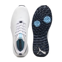 Puma Fusion Grip 6 Evo Herren Golfschuhe, weiss/grau