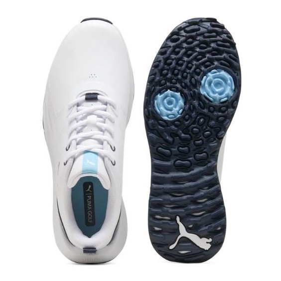 Puma Fusion Grip 6 Evo Herren Golfschuhe, weiss/grau