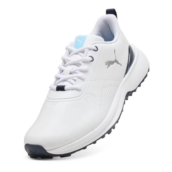 Puma Fusion Grip 6 Evo Herren Golfschuhe, weiss/grau
